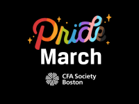 CFA Society Boston Pride Parade Sponsorship