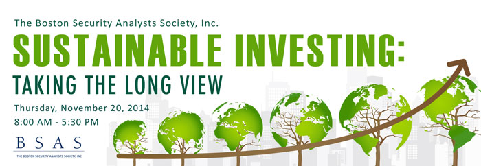 Sustainable Investing 2014